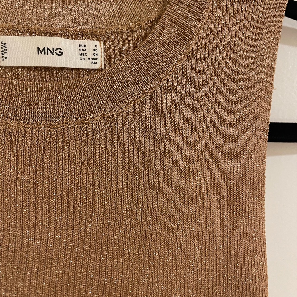 Mango Gold Thread Tank Top - Picture 2 of 2